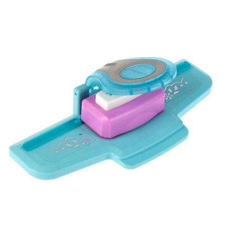 Дырокол фигурный для края вырубка 6.5 х 2.7 см "Цветок" 5 х 12 х 8.6 см МИКС 1123069