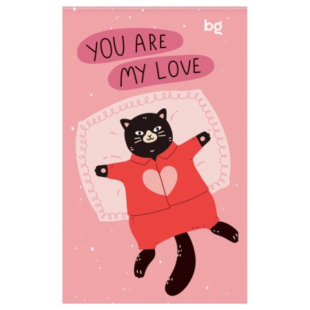 Блокнот A6 32л. BG "Девчачьи радости" на скрепке RE-Б6ск32_09430