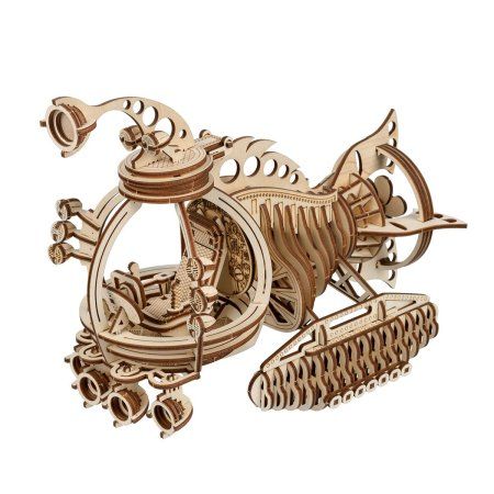 ЗD пазл REZARK Серия "Механика" Батискаф, 224 элемента, фанера ST0511