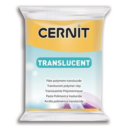 Пластика полимерная запекаемая CERNIT Translucent прозрачная 56 г (721 прозрачный янтарь) RH-CE0920056721