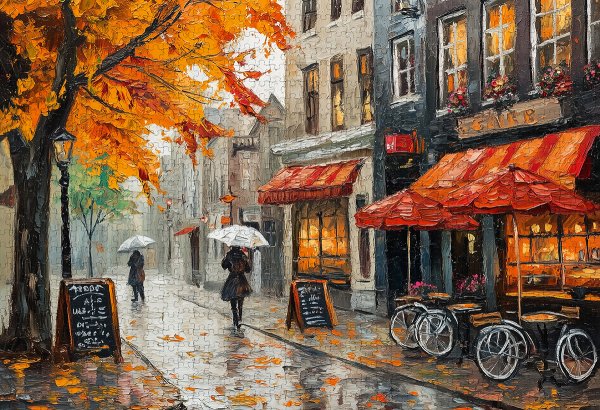 Пазл 1500 элементов ФРЕЯ "Осенний дождь" PZL-1500/35