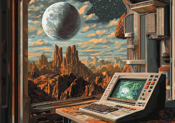 Пазл 1000 элементов ФРЕЯ "Последний сигнал с Марса" PZL-1000/89