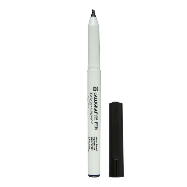 Ручка капиллярная SAKURA Calligraphy Pen Black 2 мм MPXCMKN20-49 Ручка капиллярная SAKURA Calligraphy Pen Black 2 мм MPXCMKN20-49