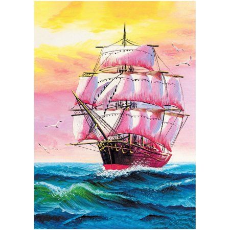 Пазл ТРИ СОВЫ 500 "Белые паруса" RE-ПК500_54648