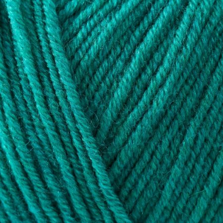 Пряжа Пехорская ПТ "Перспективная" 50% мериносовая шерсть, 50% акрил 1 х 100 г 270 ± 16 м №1407 изумрудный город PEH-PER-1407