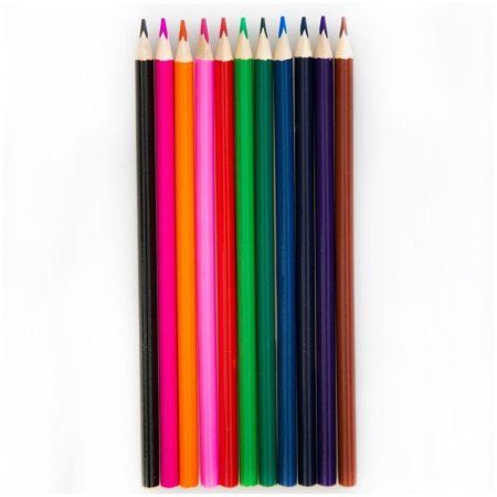 Карандаши цветные Мульти-Пульти "Енот в Испании" 12 цв трехгранные, заточенные RE-CP_10754