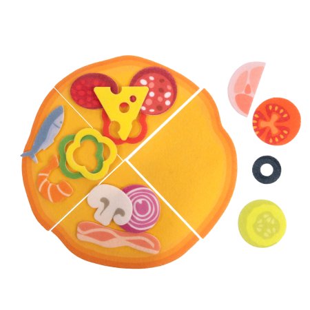 Игровой набор из фетра "Поварята. Готовим пиццу" KOR-04788