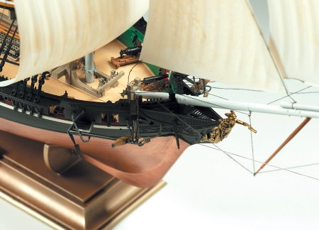 Сборная модель: Русский бриг Меркурий З-9067