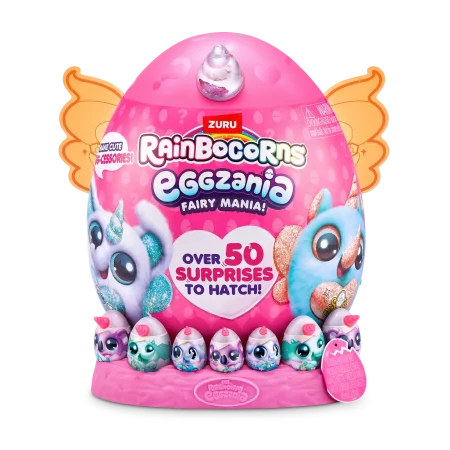 Игровой набор-сюрприз ZURU Rainbocorns Eggzania Fairy Mania S1 с акс. в ассортименте, большой IT-92106