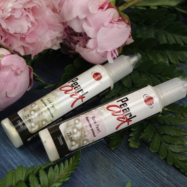 Краска для создания жемчужин Pearl Art туба 25 мл Жемчужно-Розовый 2213151