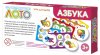 Лото с пластиковыми фишками "Азбука" 6 карточек, 36 фишек, 3+ KOR-04504