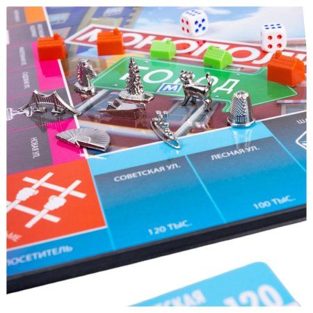 Настольная игра: Десятое королевство "Монополист. Город" картонная коробка RE-4945