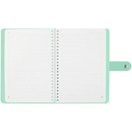 Записная книжка А5 96л. Greenwich Line "Pastel. Azure" ЛАЙТ, кожзам, скрытый гребень, блок в линию RE-NA5_51416