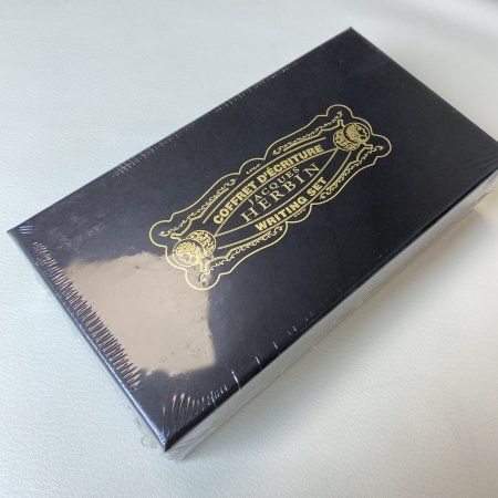 Набор для каллиграфии J. Herbin «Traditional» Perle Noire: чернила 10 мл, держатель пера, 1 перо RH-27209T