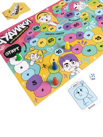 Настольная игра: Десятое Королевство Ходилка "Чудилки. Актёрское мастерство" KOR-05730