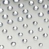 Наклейки акриловые MESHU "Silver rain" 100 страз RE-MS_64966