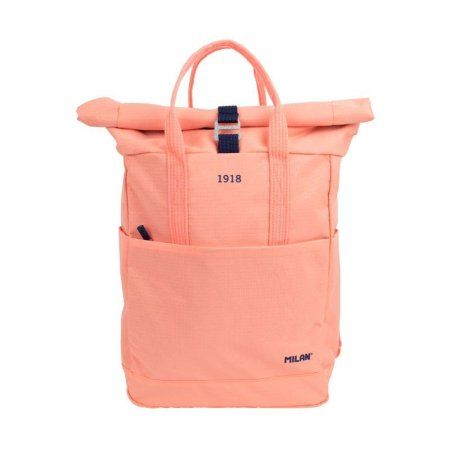 Рюкзак-сумка MILAN "1918" 10 л, 42 x 29 x 11 см, закручивающийся верх, розовый ML-624302SNCP Рюкзак-сумка MILAN "1918" 10 л, 42 x 29 x 11 см, закручивающийся верх, розовый ML-624302SNCP