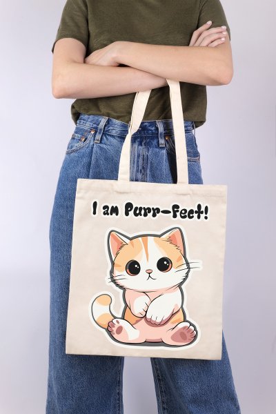 Раскраска на сумке ФРЕЯ "Мурчащий котик" 40 х 35 см RWCB-018 Раскраска на сумке ФРЕЯ "Мурчащий котик" 40 х 35 см RWCB-018