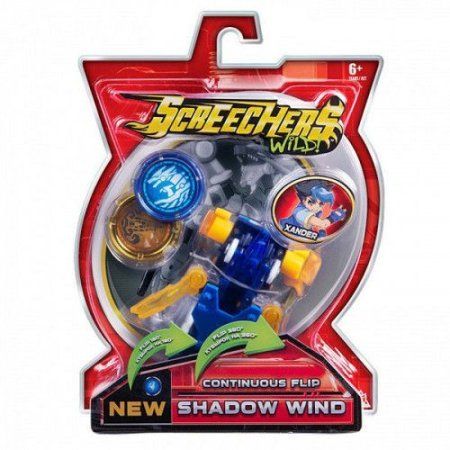 Дикие Скричеры. Машинка-трансформер Шедоу Винд л4. ТМ Screechers Wild ROS-37750