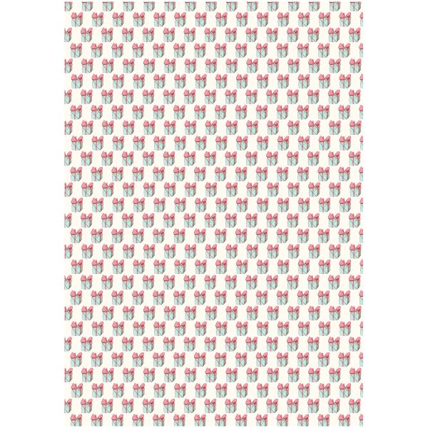 Упаковочная бумага глянцевая MESHU "День Рождения" 1л. 70 x 100 см 80 г/м2, ассорти, 5 дизайнов RE-MS_53490