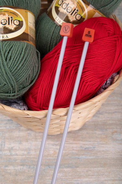 Спицы прямые VISANTIA VTH алюминий d 5.0 мм 35 см со спец.покрытием VTH-50