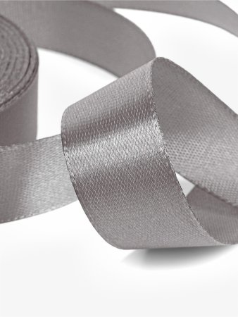 Лента атласная 20 мм x 23 ± 1 м, №180 тёмно-серый SIM-1218302