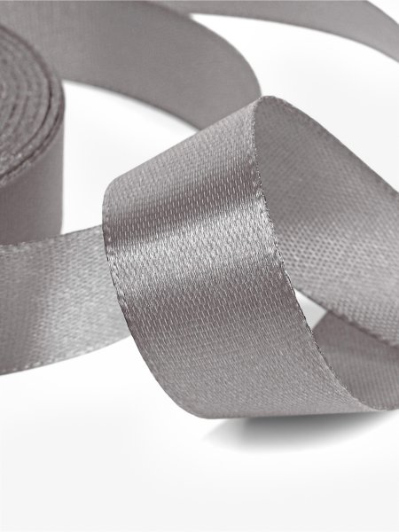 Лента атласная 20 мм x 23 ± 1 м, №180 тёмно-серый SIM-1218302