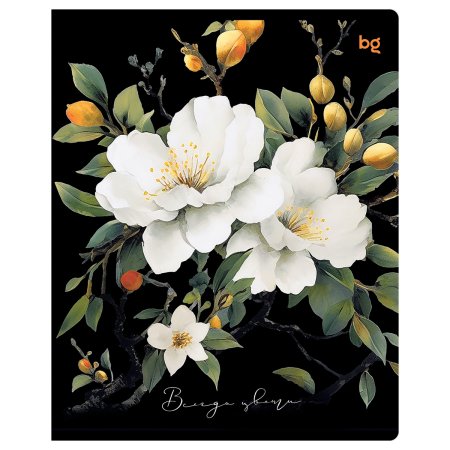 Тетрадь 40л. A5 линия BG "Цветы" RE-Т5ск40_59399