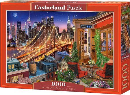Пазл Castorland 1000 Огни Бруклинского моста C-104598