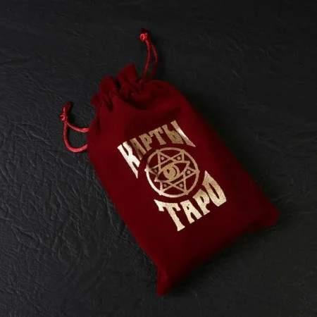 Карты Таро "Универсальные" 19 x 12.5 см в мешке со скатертью SIM-1058324