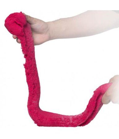 Кинетический песок "Космический песок" тянущийся 500 г красный AS-TSS01