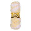 Пряжа ADELIA Baby Mimi 100% полиэстер 1 x 100 г 80 ± 4 м №04 белый-бежевый-желтый-св.розовый ADE-BM-04