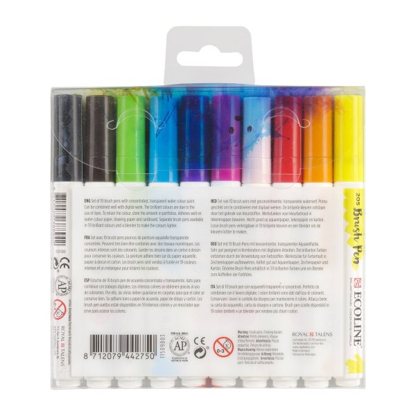 Набор маркеров ECOLINE 10 шт яркие цвета MP11509803