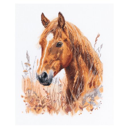 Набор для вышивания PANNA В степи среди трав 26.5 х 33 см J-7528