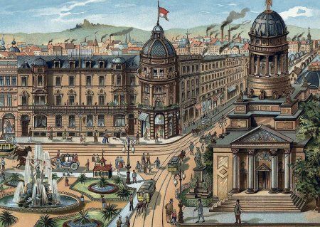 Пазл 500 элементов ФРЕЯ "Улицы старого города" PZL-500/26