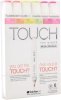 Набор маркеров TOUCH BRUSH 6 цв флюоресцентные цвета MP1200623