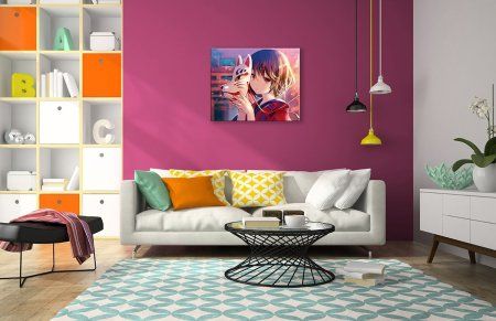 Картина на холсте с подрамником ФРЕЯ 50 х 40 см "Дух лисицы" PCF-26 Картина на холсте с подрамником ФРЕЯ 50 х 40 см "Дух лисицы" PCF-26