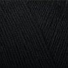 Пряжа Пехорская ПТ "Кроссбред Бразилии" 50% мериносовая шерсть, 50% акрил 1 х 100 г 500 ± 29 м №002 черный PEH-KRO-002