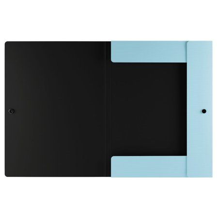 Папка на кнопке А4 Berlingo "Instinct" пластик, 600 мкм, аквамарин RE-FBt_A4510