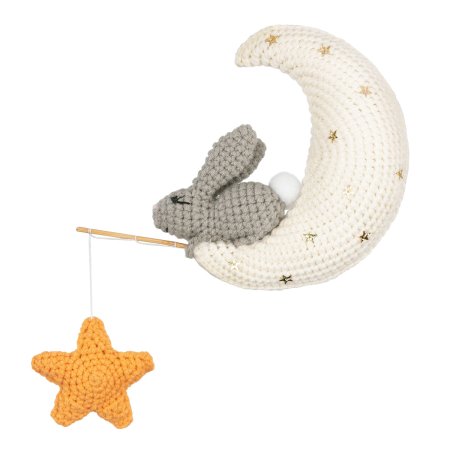 Набор для вязания "Miadolla" Лунный зайка AMG-0128