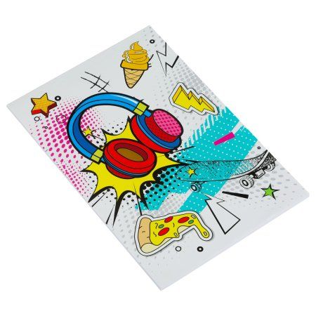 Набор для рисования ArtSpace 58 предметов, подарочный бокс: 10 скетч-маркеров, 10 цв. карандашей, 12 фломастеров, 12 пастелей, 12 воск.мелков, блокнот, точилка RE-DS_55060