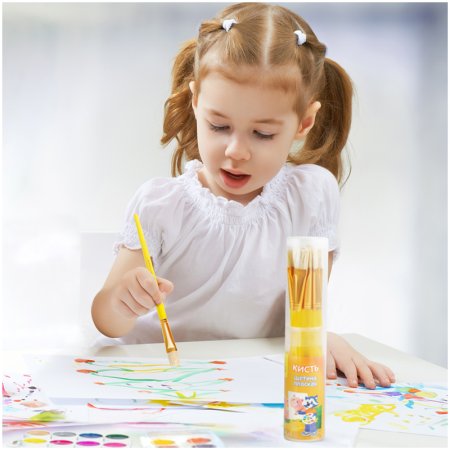 Кисть щетина Мульти-Пульти плоская №14 RE-BS_42461