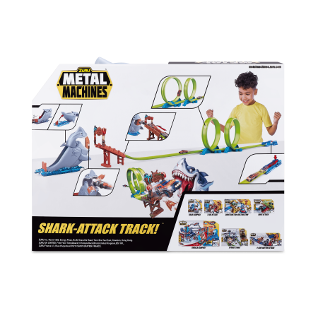 Набор ZURU Metal Machines, трек "Акула" с машинкой IT-6760