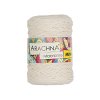 Пряжа ARACHNA Macrame Mini 80% хлопок, 20% полиэстер 1 x 250 г 200 м №02 молочный ARA-MAC-02