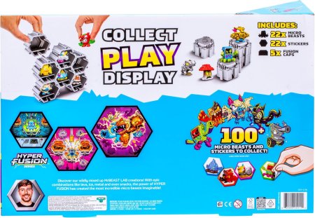 Игровой набор Moose MRBEAST LAB SWARMS "Большая лаборатория с 22 фигурками" UT-25011