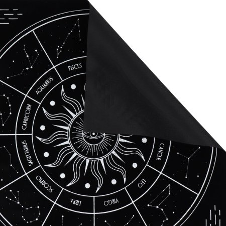 Скатерть для гадания бархатная "Звездный путь" 50 x 50 см, 16+ SIM-7583445