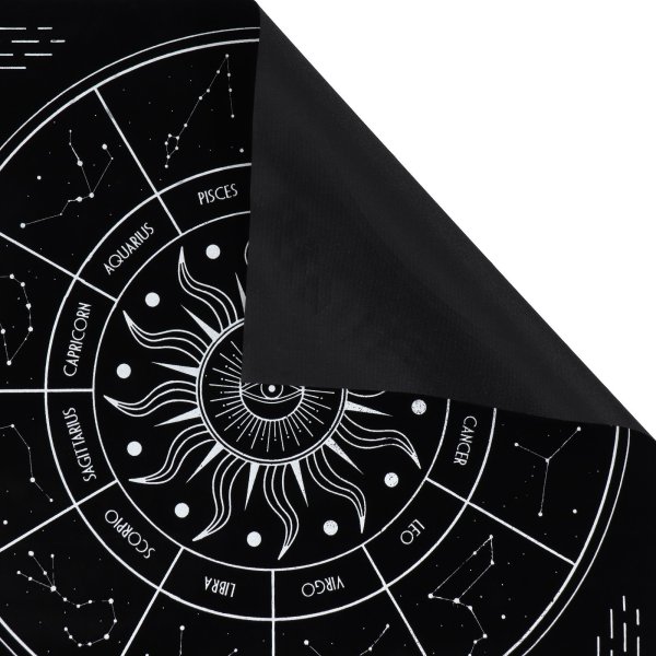 Скатерть для гадания бархатная "Звездный путь" 50 x 50 см, 16+ SIM-7583445