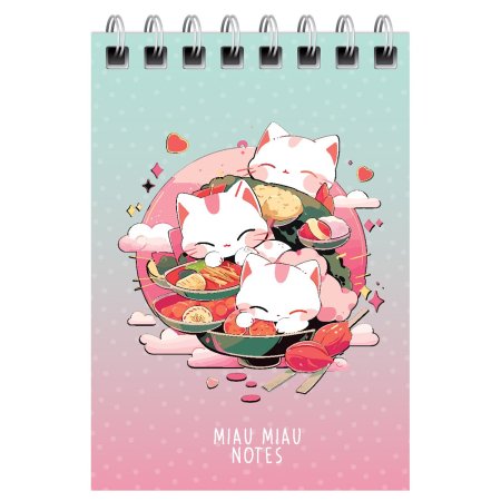 Блокнот A7 40л. BG "Anime style" на гребне RE-Б7гр40_12763