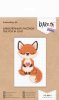 Набор для вышивания KLART "Влюблённый лисёнок" 9 х 13 см 12-069