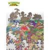 Фигурный деревянный пазл "FUN ART collection" Затерянный мир MAG8339